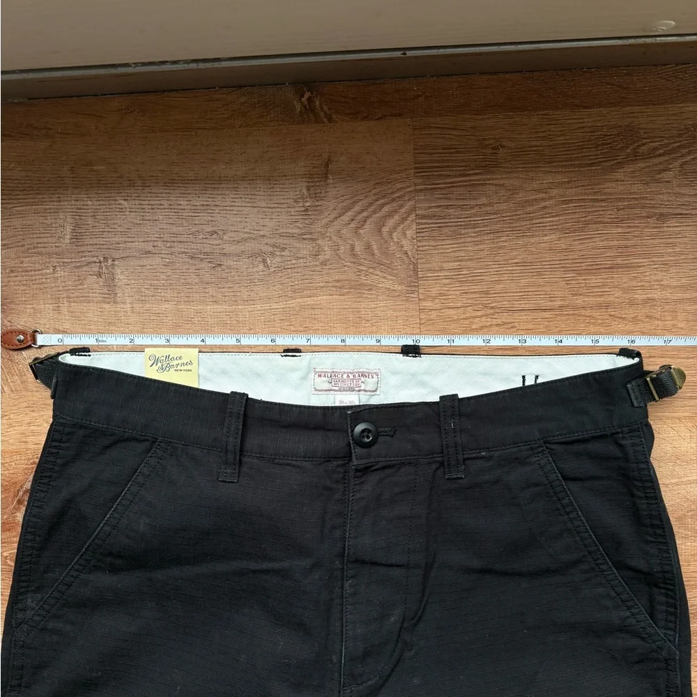 J. Crew Wallace and Barnes Black Men's Cargo Pants